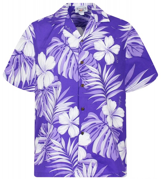 Pacific Legend | Original Hawaiihemd | Herren | S - 4XL | Hibiskus Blumen | Mehrere Farbvarianten