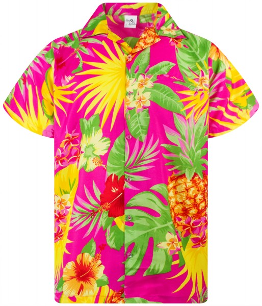 Funky Hawaiihemd Ananas Herren zwei Farben